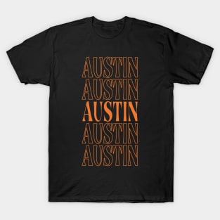 Retro Gifts Name Austin Personalized Styles T-Shirt